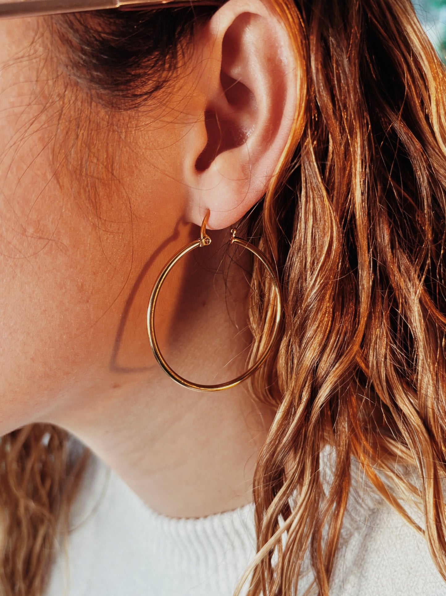 Boucles d'oreilles acier inoxydable - LATINA